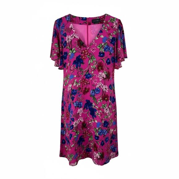 Hatch Dresses & Skirts - Hatch The Grace Dress Pink Queen Floral V-Neck Maternity Mini 3 L Designer Boho